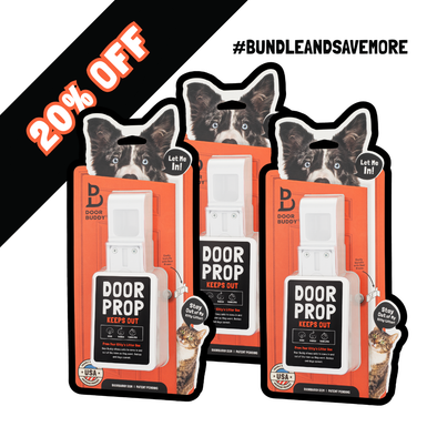 Door Buddy Cat  Door Prop 3-Pack Bundle