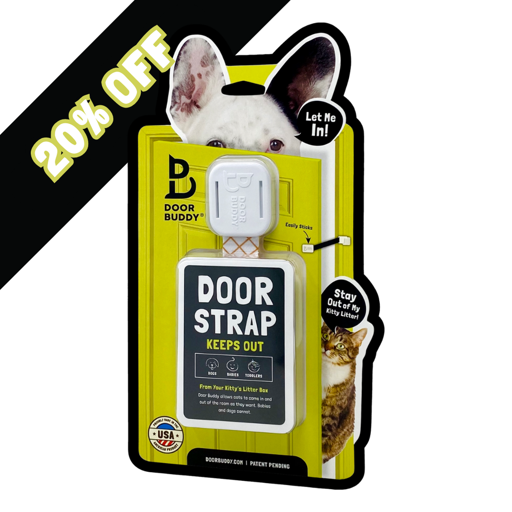 Door Buddy® Dog: Caramel Lattice