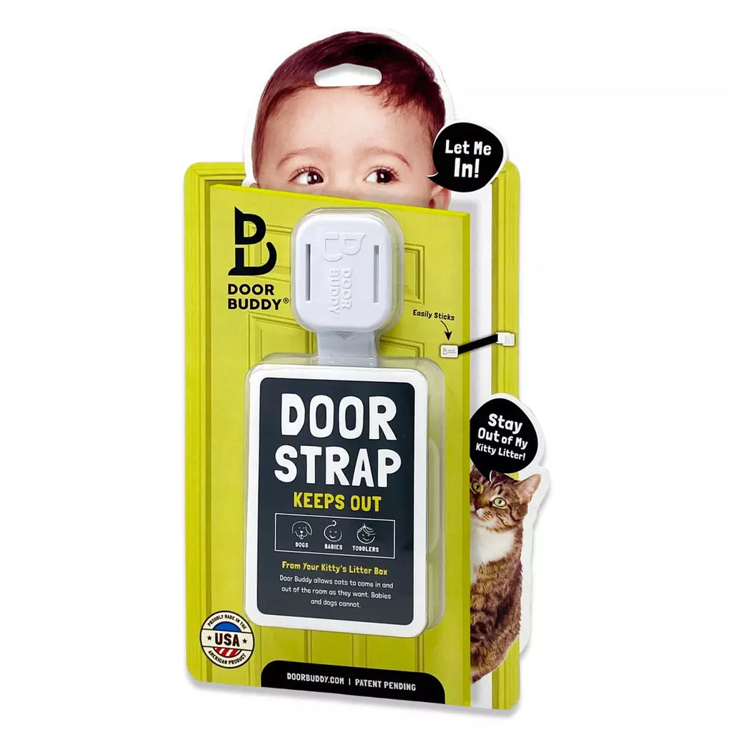 Door Buddy® Baby: Grey Chevron