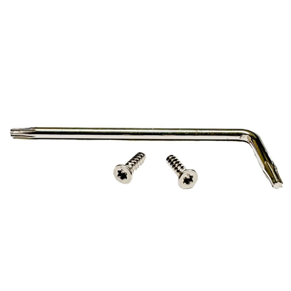 Torx Wrench and Two T-8 Torx Screws