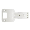 Door Buddy replacement door prop strike plate replacement hardware for Door Buddy cat door prop system that installs on the door frame to create a controlled door opening for cats.
