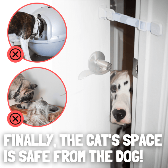 Door Buddy® Dog: Grey Chevron