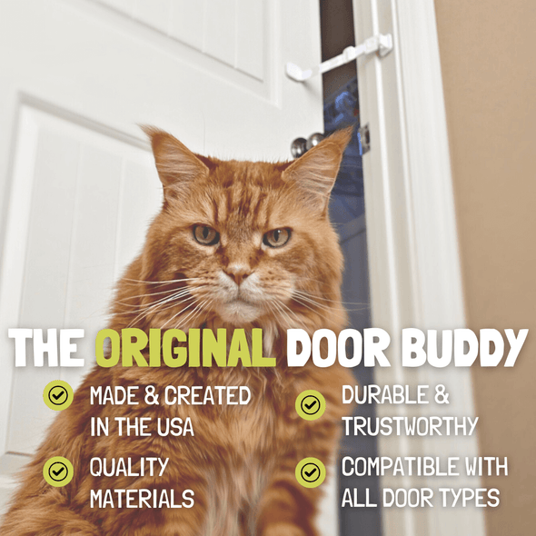 Door Buddy® Baby: Grey Chevron