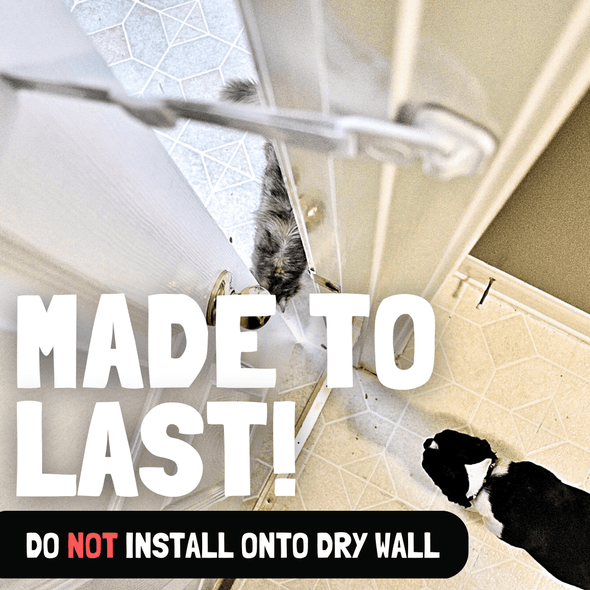 Door Buddy® Dog: Caramel Lattice
