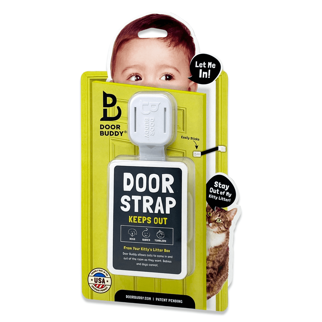 Door Latch for Cats Baby Proof Adjustable Door Strap Keeps Baby Out Child  Lock